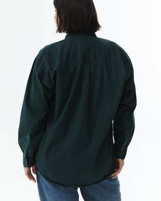 Dark Green Cotton Shirt