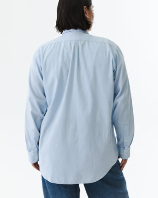 Light Blue Micro-stripe Button Down Shirt