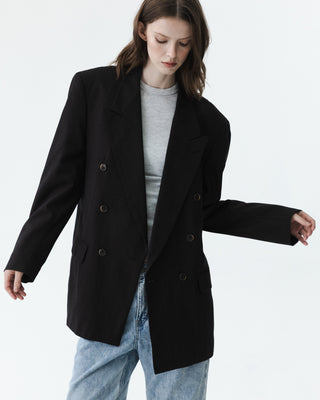 Vintage Dark Brown Blazer