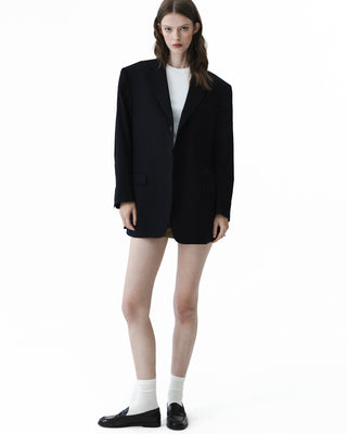 Vintage Navy Pinstripe Blazer