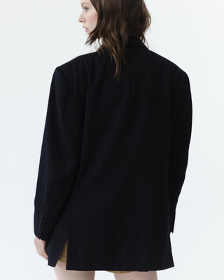 Vintage Navy Pinstripe Blazer