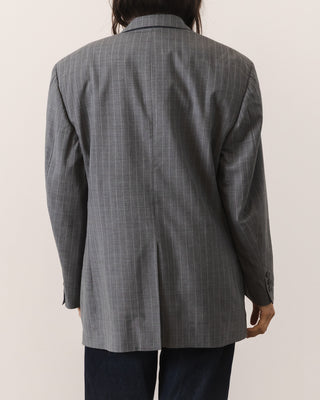 Vintage Gray Oversized Blazer