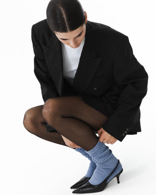 Brown Vintage Double-Breasted Blazer