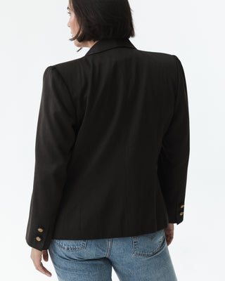 Feminine Blazer with Gold Buttons