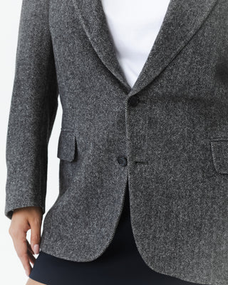 Gray Camel Hair Blazer