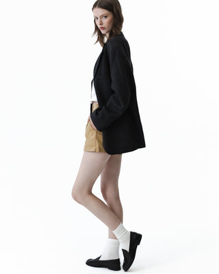 Vintage Relaxed Textured Blazer