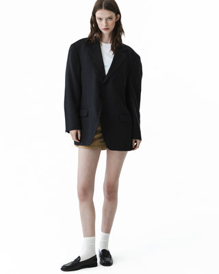 Vintage Relaxed Textured Blazer