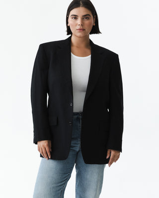 Vintage Dark Charcoal Blazer