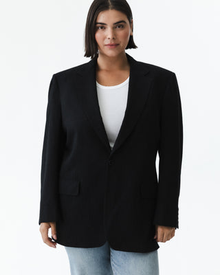 Vintage Dark Charcoal Blazer