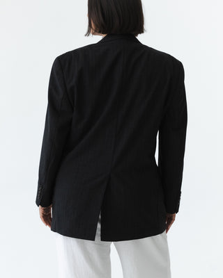 Vintage Tailored Pinstripe Blazer