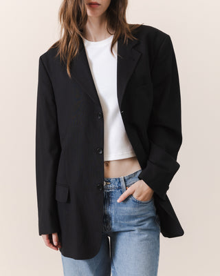 Vintage Versace Pinstripe Blazer