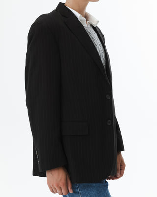 Vintage Pinstripe Blazer Brown