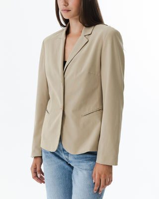 Vintage Tan Fitted Blazer