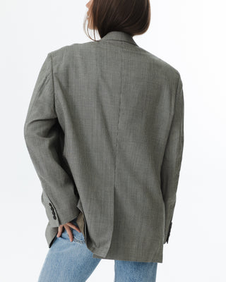 Vintage Neutral Oversized Blazer