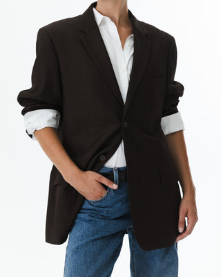 Vintage Oversized Blazer Brown