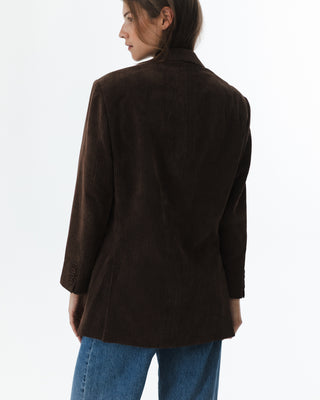 Vintage Corduroy Blazer Brown