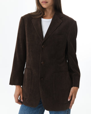 Vintage Corduroy Blazer Brown