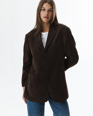 Vintage Corduroy Blazer Brown