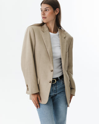 Tan Vintage Relaxed Blazer