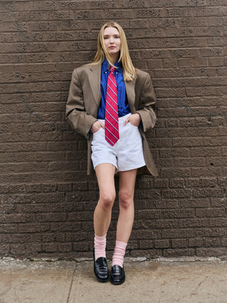 Vintage Oversized Blazer in Camel
