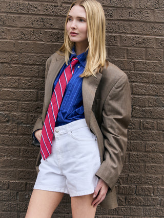 Vintage Oversized Blazer in Camel