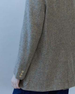 Vintage Blazer in Speckled Gray-Tan