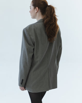 Oversized Blazer in Black and White