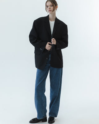 Custom Italian Blazer in Gray