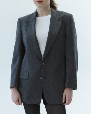 Christian Dior Wool Blazer in Gray