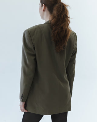 Burberry Blazer in Taupe Gray