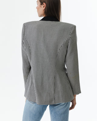 Vintage Houndstooth Blazer