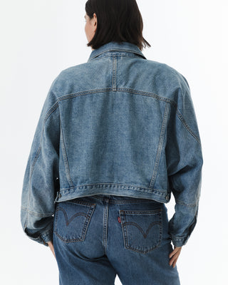 Vintage Oversized Boxy Denim Jacket