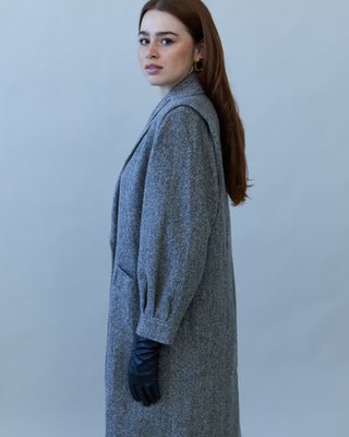 Vintage Wool Coat in Gray