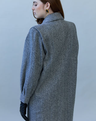 Vintage Wool Coat in Gray