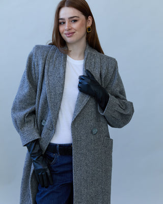 Vintage Wool Coat in Gray