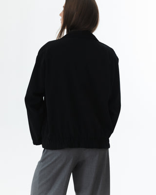 Animal Design Silky Bomber Jacket