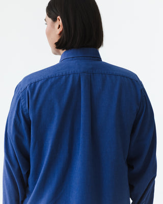 Blue Oxford Button Down Shirt