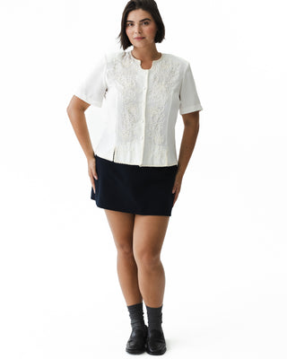 Victorian Style Embroidered Top