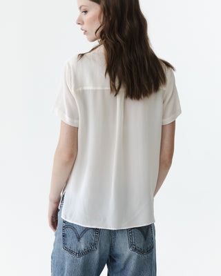 100% Silk Pocket Front Shirt
