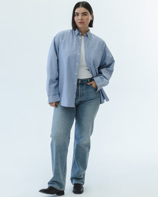 Oxford Button Down in Classic Blue