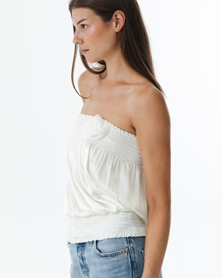 Vintage Y2K Rosette Tube Top