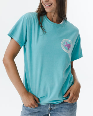 Washed Blue Dallas Zoo T-Shirt