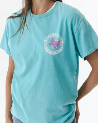Washed Blue Dallas Zoo T-Shirt