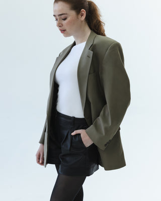 Burberry Blazer in Taupe Gray